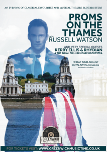 PROMS ON THE THAMES – OLD ROYAL NAVAL COLLEGE