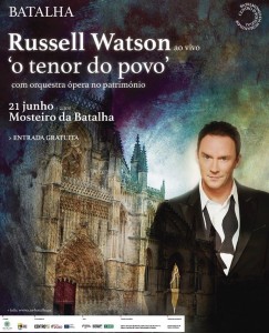 Russell Watson at Batalha – Portugal