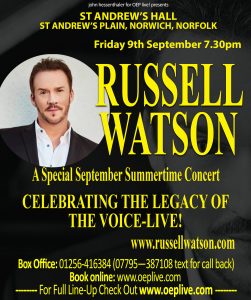 RUSSELL WATSON IN NORWICH