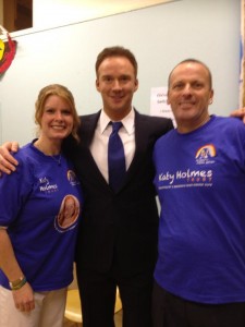 Russell with Katy's parents