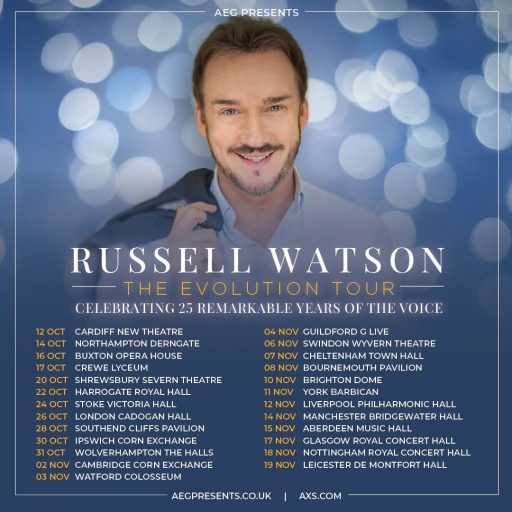 Russell Watson - The Evolution Tour